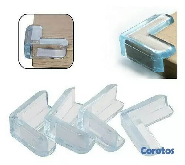 decoración y accesorios - Esquineros de silicona, protector para mesa y vidrio. 5