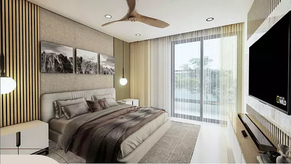 casas vacacionales y villas - Amplias Villas en Punta Cana a minutos del Mar 4