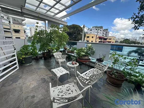 apartamentos - venta de apartamento en Evaristo morales Distrito nacional con 236.80mts 3