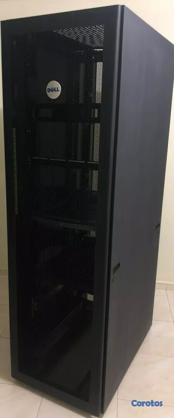 equipos profesionales - Dell 4210 Server Rack 42U modelo PS38S 19, Cerrado.+KVM Switch modelo #PDJCN 17 4