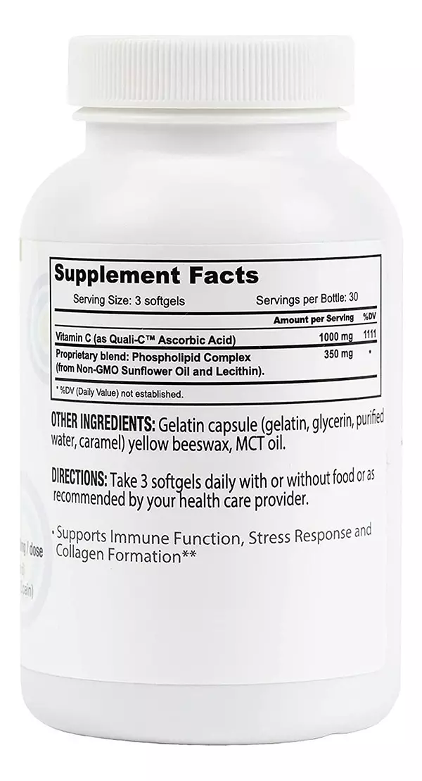 Salud y Equipamiento Médico - 90 Caps Vitamina C Iv For Life u 2
