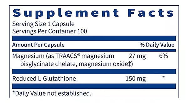 Salud y Equipamiento Médico - Glutation 100 Cap Klaire Labs 2