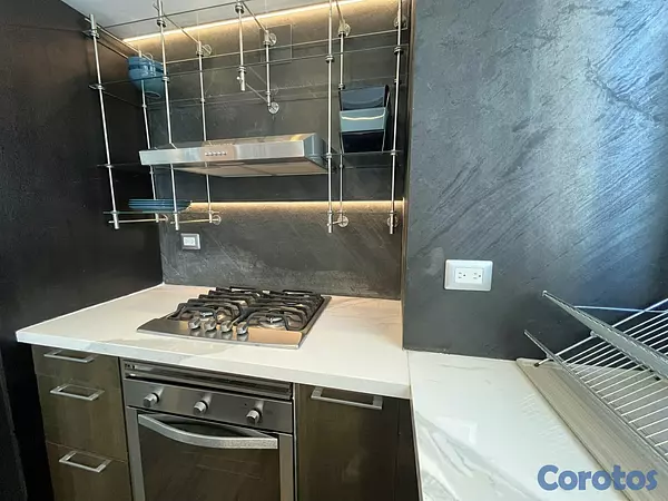 apartamentos - Apartamento Alquiler Piantini Amueblado UNA Habita 6