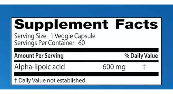 Salud y Equipamiento Médico - Doctor's Best Ácidoalfa Lipoico - - Unidad A $2665 2