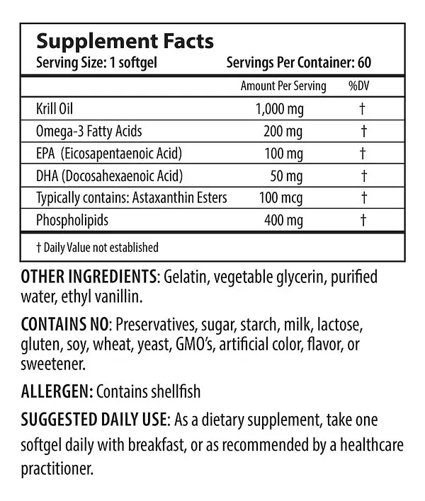 Salud y Equipamiento Médico - Aceite Krill 1000mg Prohealth - Un - Unidad A $4665 2