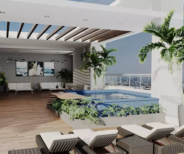 apartamentos - sector Bella Vista Norte, Santo Domingo, Distrito Nacional.

 8