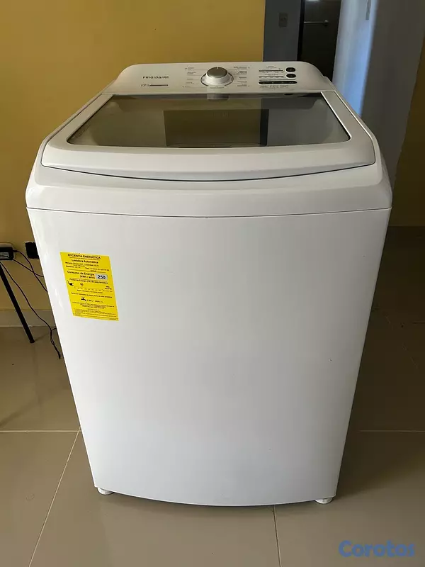 electrodomesticos - LAVADORA FRIGIDAIRE de Carga Superior con Agitador - 17Kg Blanca/ NEGOCIABLE 2