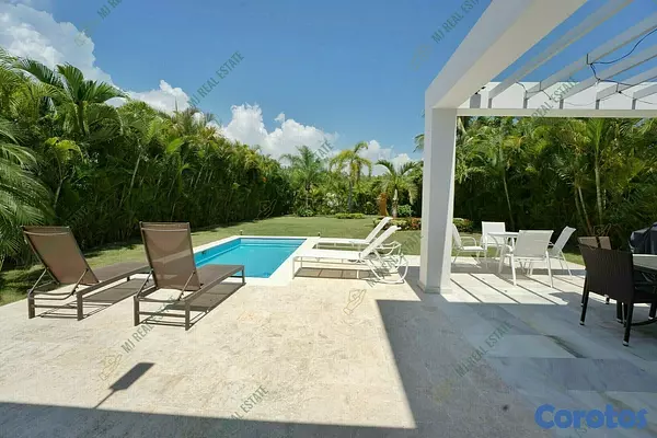 casas vacacionales y villas - Villa amueblada en Playa Nueva Romana, individual 6