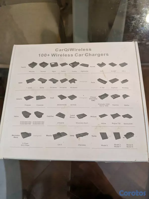 accesorios para vehiculos - CarQiWireless – Cargador Inalámbrico para Honda Ci 4