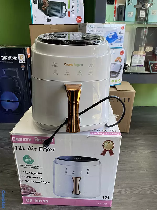 electrodomesticos - freidora de aire 12L  4