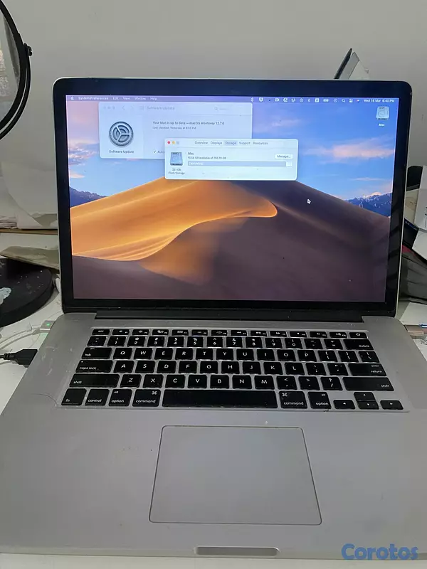 computadoras y laptops - Macbook pro mid 2015 2