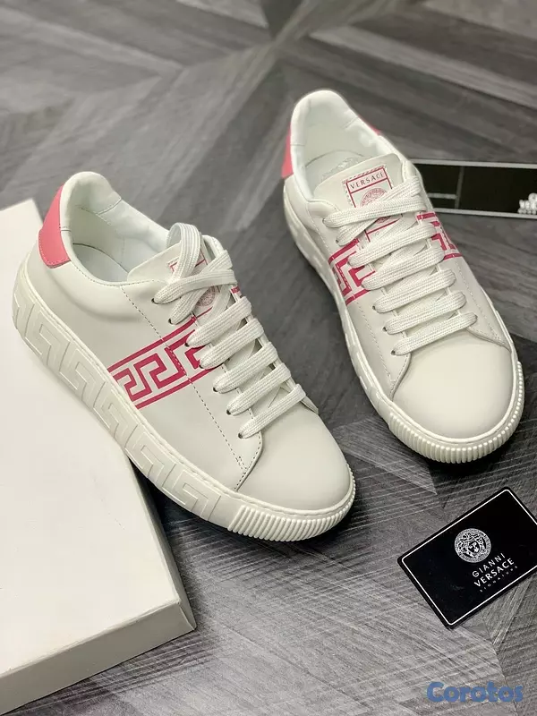 zapatos unisex - Tenis Sneakers Versace Gang Game Teni Sneaker Shoes Shoe 2025 🌈 2