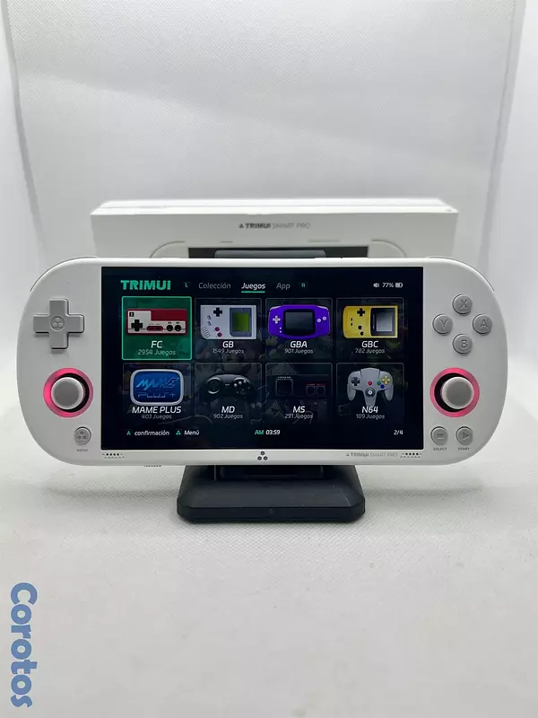 consolas y videojuegos - Portatil trimui smart pro con más de 12 mil juegos integrados 1