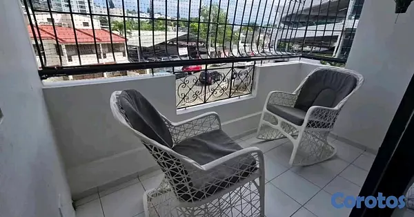 apartamentos - 3er piso amueblado atrás de unión médica Santiago  7