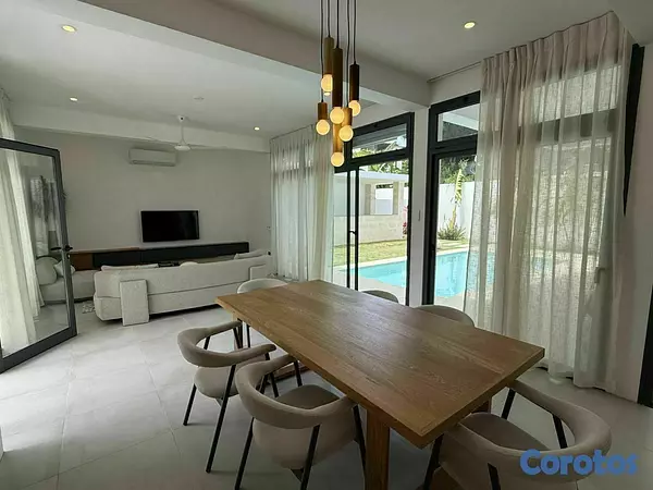 casas vacacionales y villas - Lujosa Villa a Estrenar de 3 Habitaciones en Alqui 10