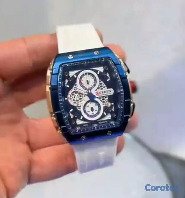 joyas, relojes y accesorios - Reloj Curren militar deportivo Cronografo fechero 2