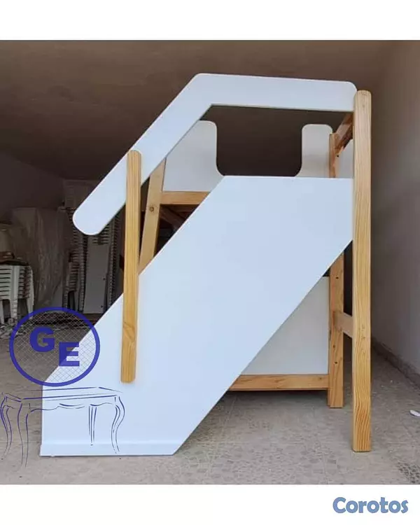muebles - Camarote infantil con area de juego  1
