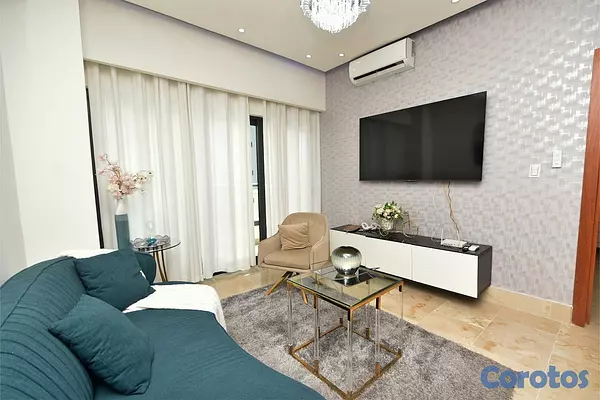 apartamentos - Alquilo apartamento amueblado en Piantini  10