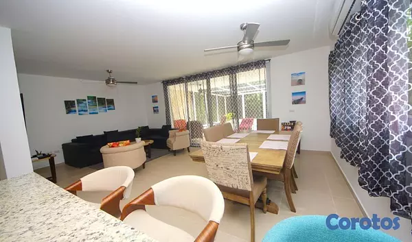 casas vacacionales y villas - Villa Duplex en Playa Nueva Romana a 500m2 Playa 8
