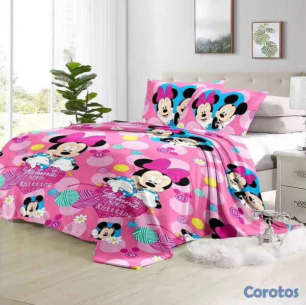 muebles y colchones - juego de frisas suave 3 piezas para cama de 60 13