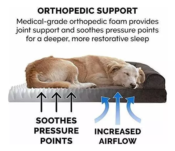 animales y mascotas - Cama Ortopedica Para Mascotas Furhaven Para Perros Y Gatos - 5