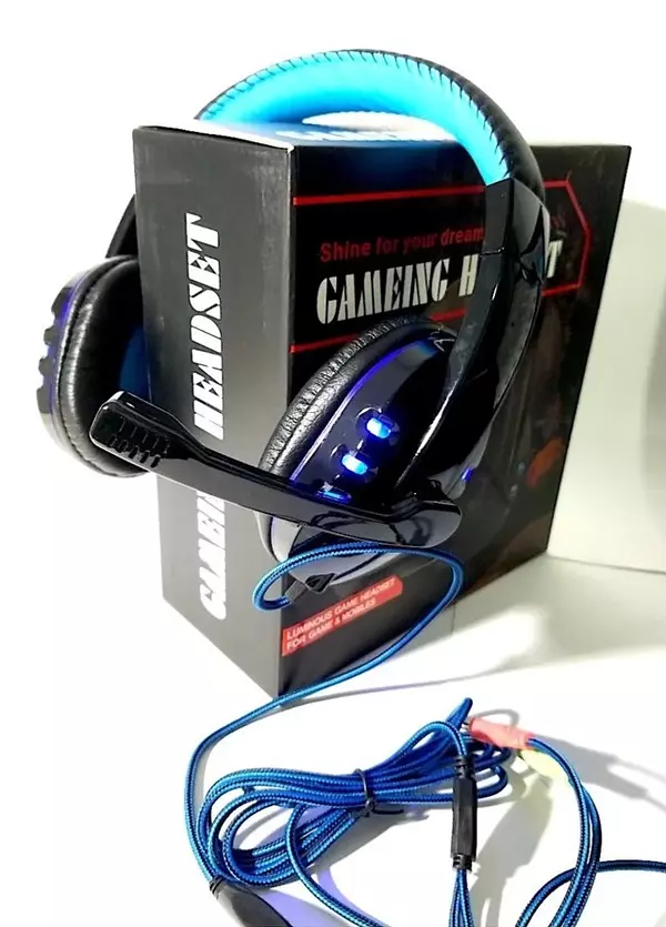 accesorios para electronica - Audifonos Gaming con microfono auriculares Gamer Jugar play 2