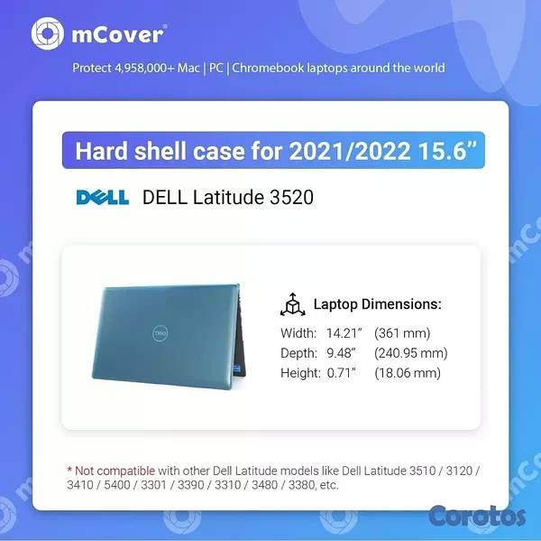 computadoras y laptops - Cover para laptop 3