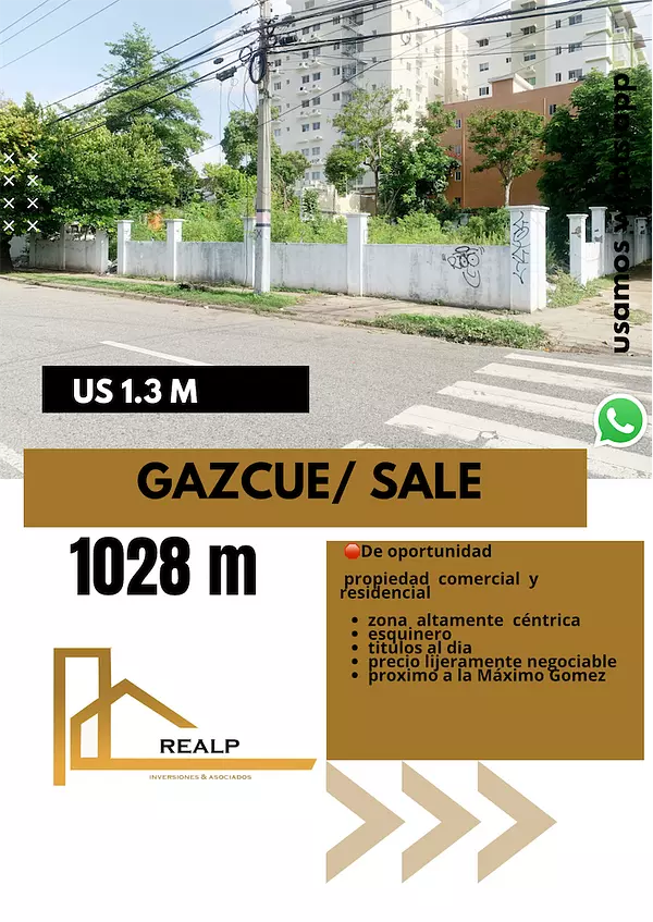 solares y terrenos - Solar comercial o residencial esquinero 1