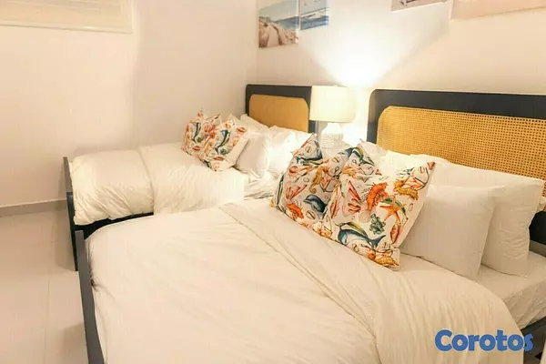apartamentos - VENDO / ALQUILO Piso 4 con vista al mar, amueblado, en juan Dolió Código: PD155 8