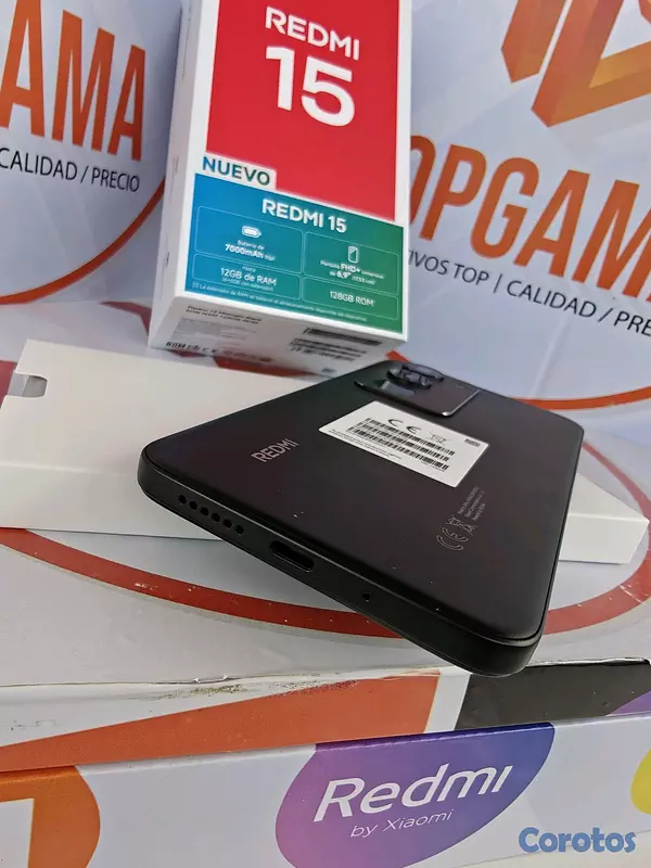 celulares y tabletas - REDMI 15, 6GB RAM 128GB ROM 9