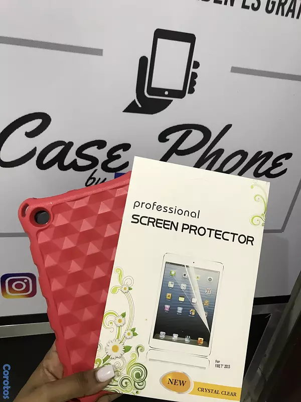 accesorios para electronica - Cover Amazon fire 7 anti-golpes 4