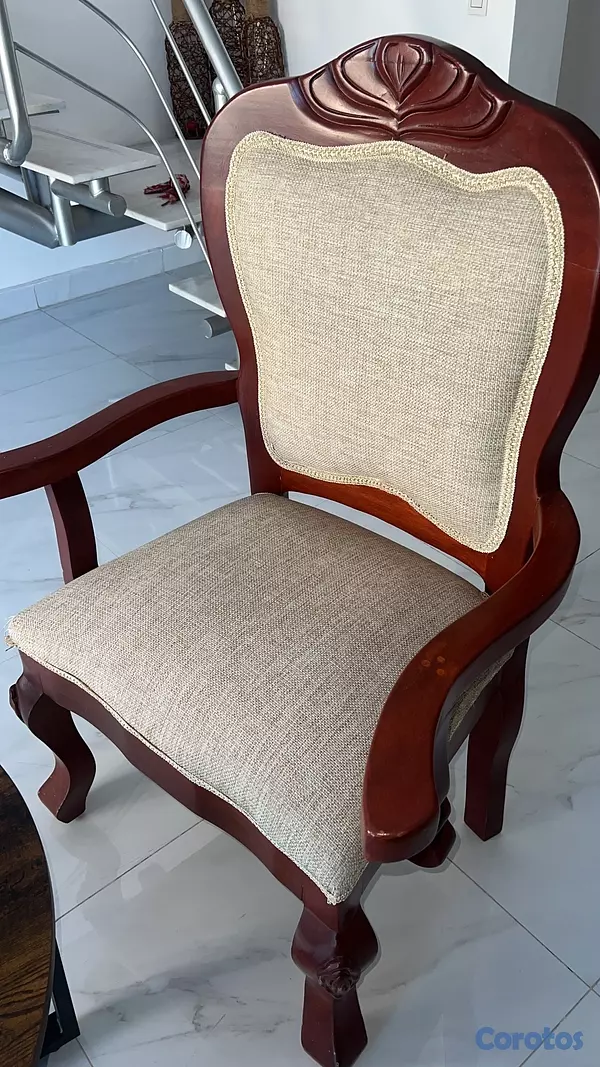 muebles y colchones - Venta juego de muebles caoba 3