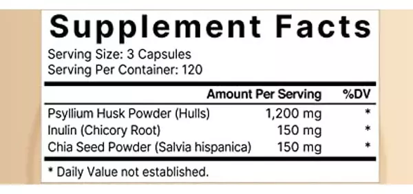 Salud y Equipamiento Médico - Naturebell Psyllium 360cps - Unidad - Unidad A $533 2