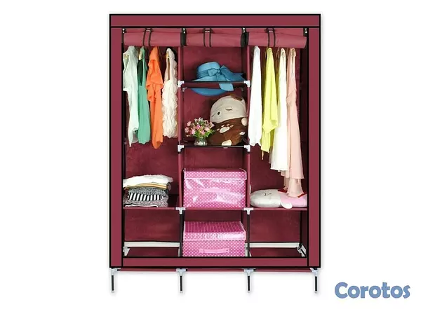 decoración y accesorios - Armarios de tela con barra de colgar ropa M-88130 3