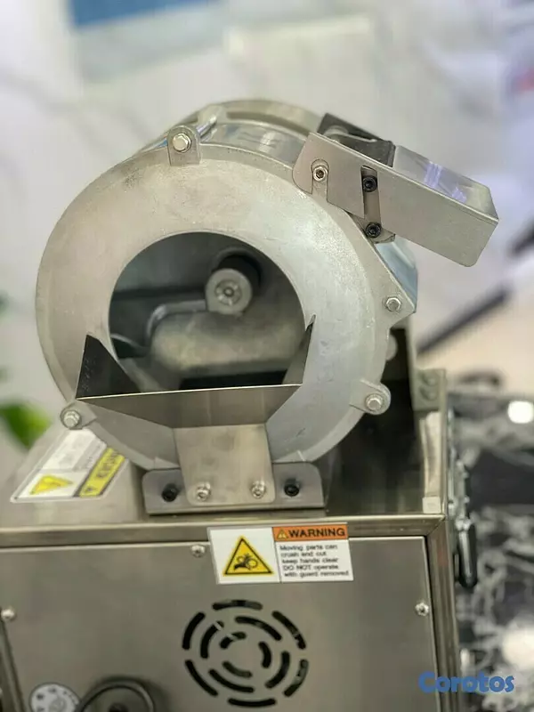 equipos profesionales - Cortadora rebanadora electrica para papas zanahorias verduras 3