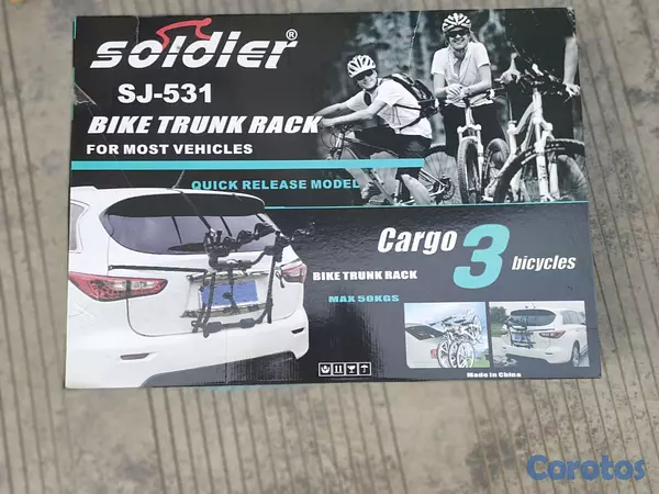 bicicletas y accesorios - Porta Bicicletas 815-82290 – Rack Trasero Ajustabl 3