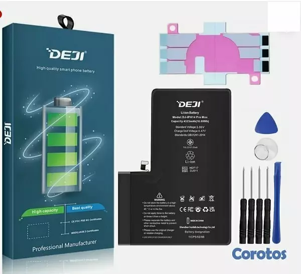 celulares y tabletas - Baterias Iphone 14 Pro y Pro-Max 3