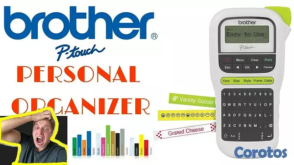 impresoras y scanners - Rotuladora ,Etiquetadora portátil de fácil uso brother PTH110 1