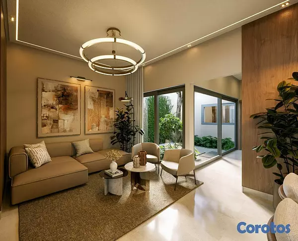 casas - Casas de 3 Habitaciones con Patio en Ecos Yard, Av 7