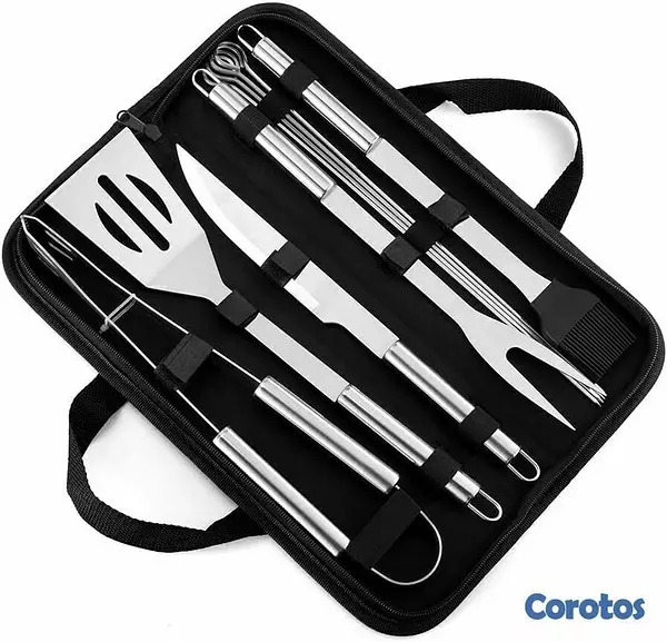 cocina - Set de Utensilios para Parrillada con Estuche 4