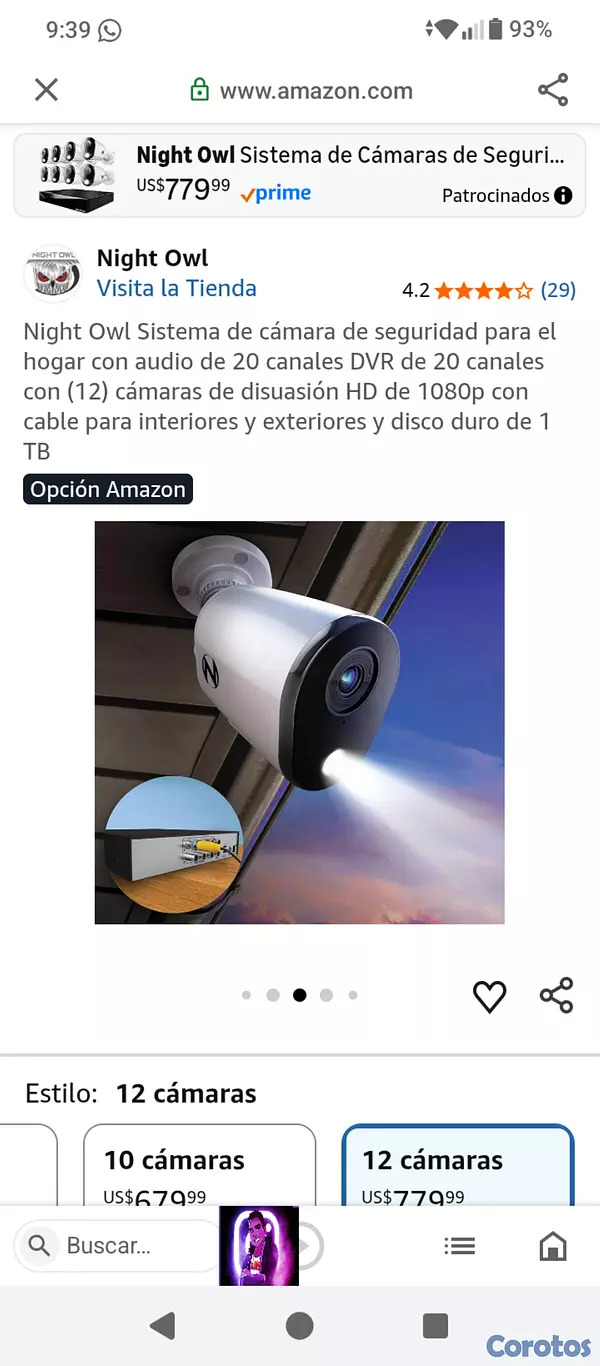 camaras y audio - 12 cámaras de seguridad  3