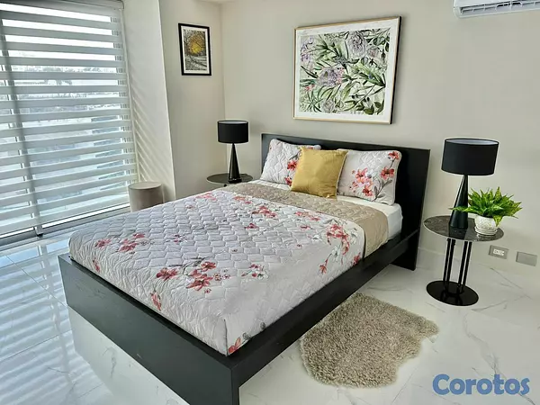casas - Apartamento Alquiler Amueblado Piantini  6