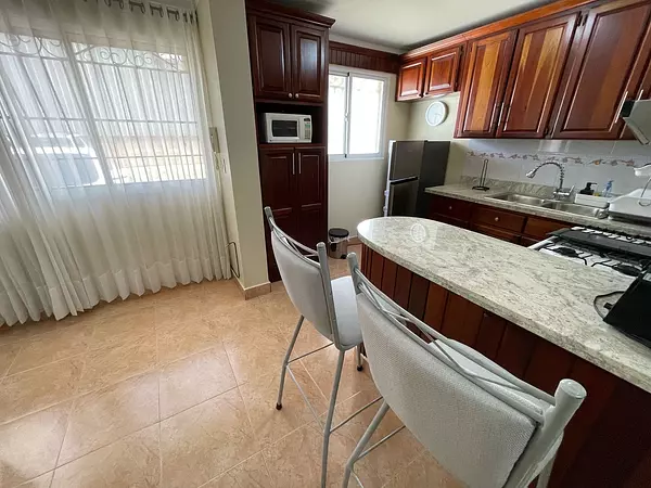 apartamentos - Apartamento de renta amueblada en Rincón Largo, Santiago  9