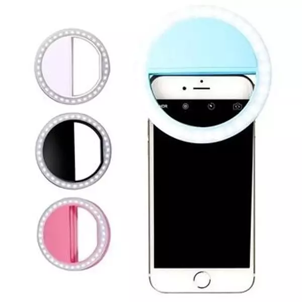 accesorios para electronica - Mini aro de luz para celular portatil selfie fotos 3
