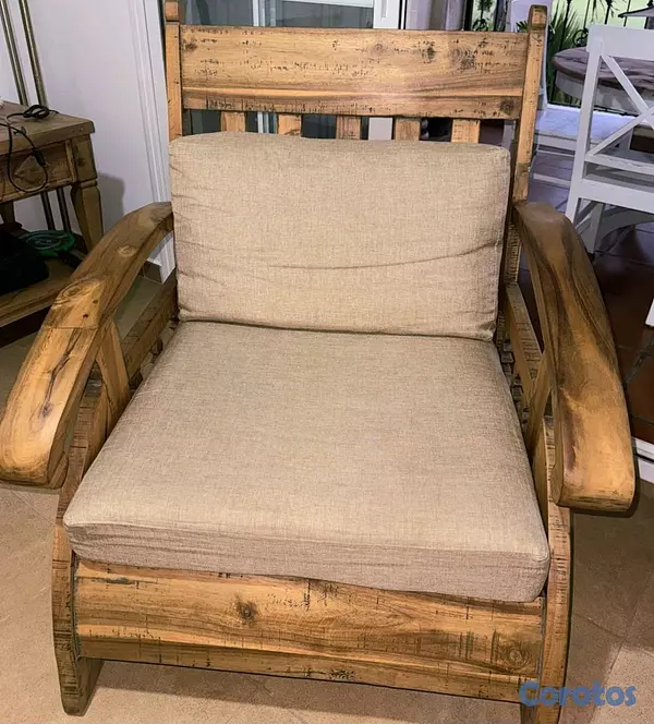 muebles y colchones - Oportunidad  única,  butaca Rústica ideal para terraza 3