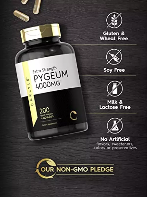 Salud y Equipamiento Médico - Pygeum Africanum Extracto De Alta Potencia Carlyle 4