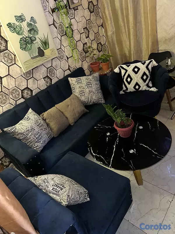 muebles y colchones - juego de mueble  4