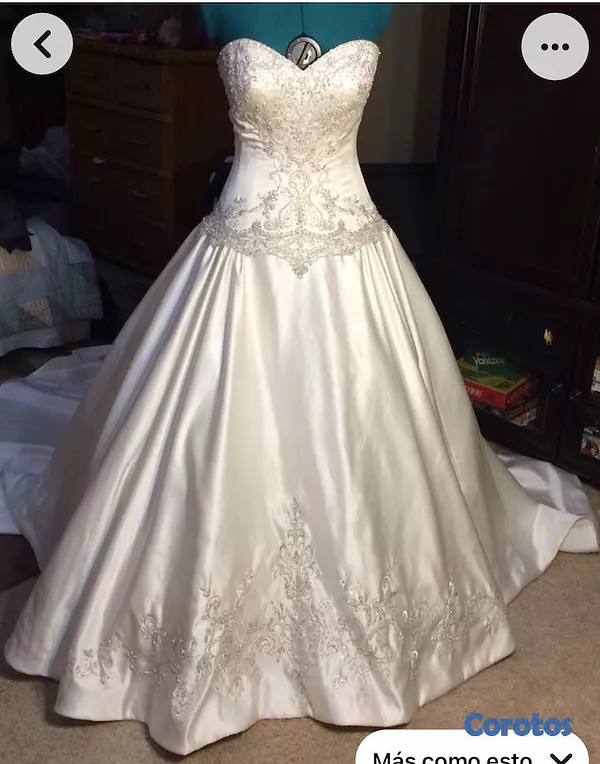 ropa para mujer - Vestido de novia corte princesa
 4