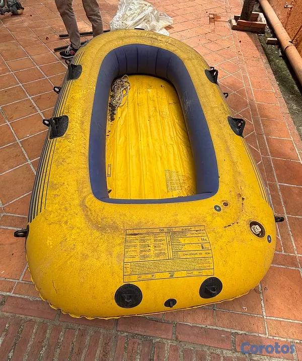 Artículos Deportivos - 🛶 Balsa Inflable Intex Challenger 400 - ¡Lista para la aventura! ( Negociable ) 2