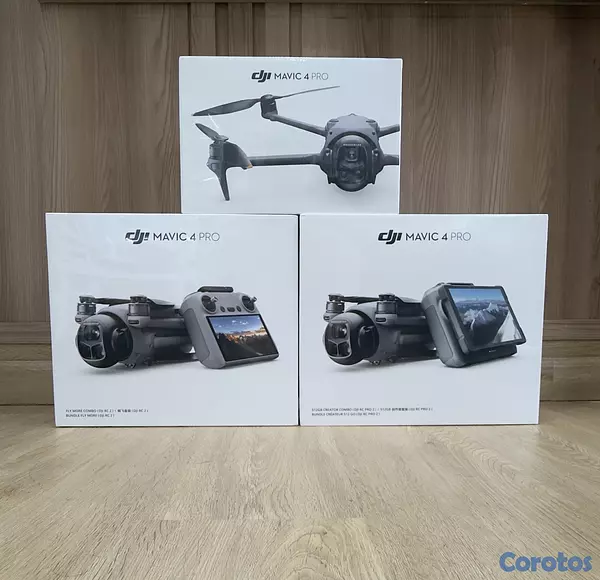 otros electronicos - DJI Mavic 4 Pro 6K – Estándar | Fly More | Creator con RC Pro 2 – Nuevos 2